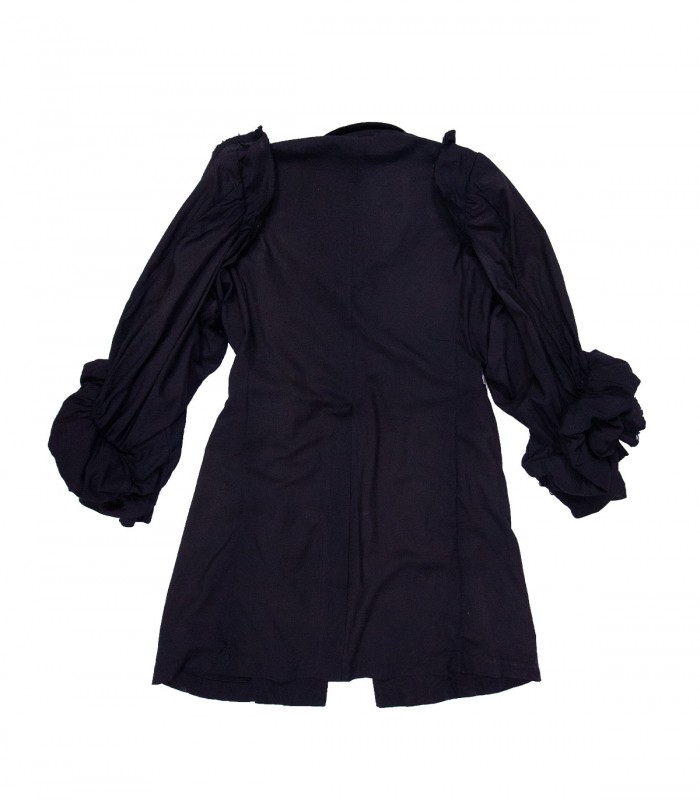 COMME des GARÇONS double sleeve pleated jacket - Back