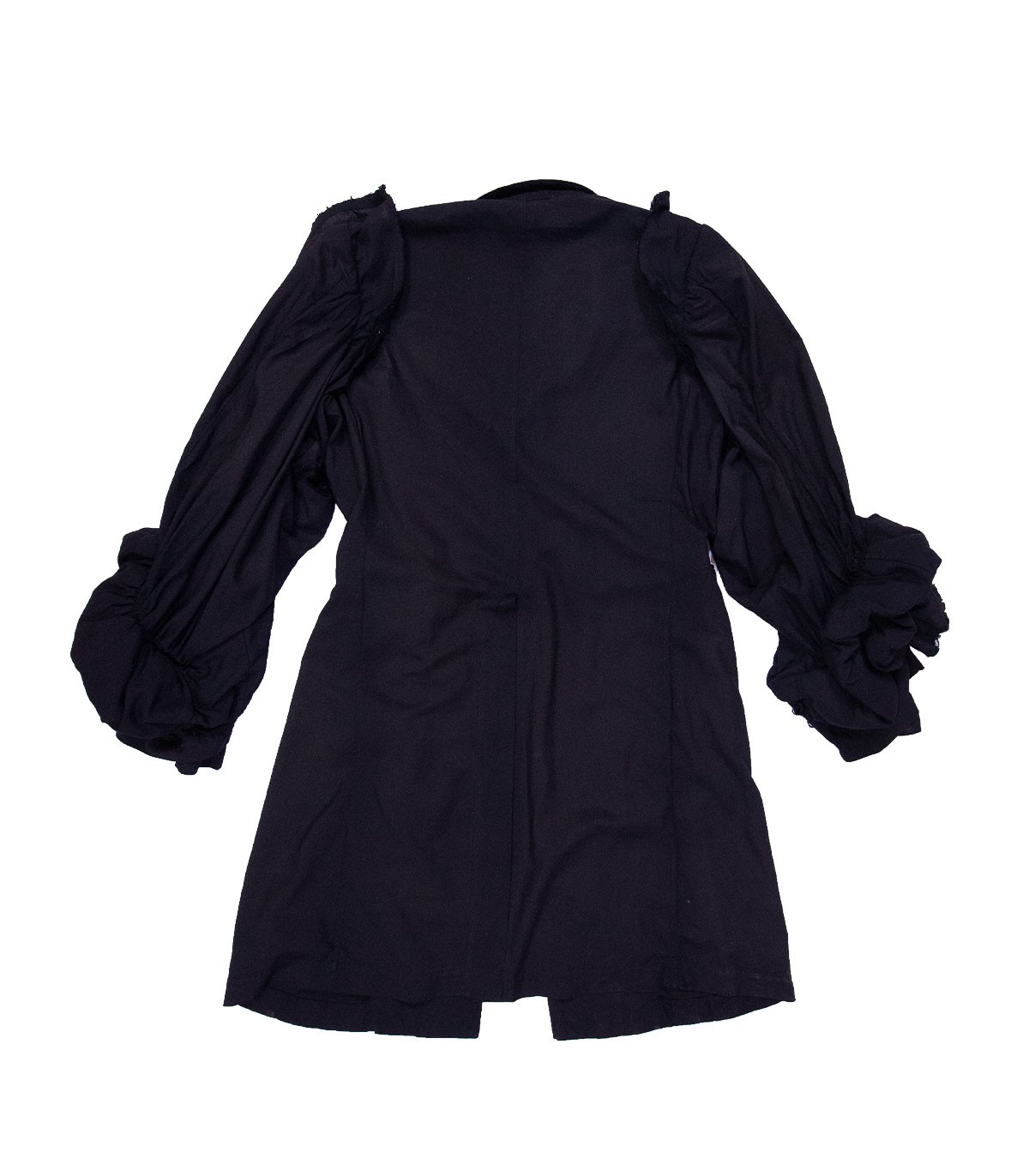 COMME des GARÇONS double sleeve pleated jacket - Back