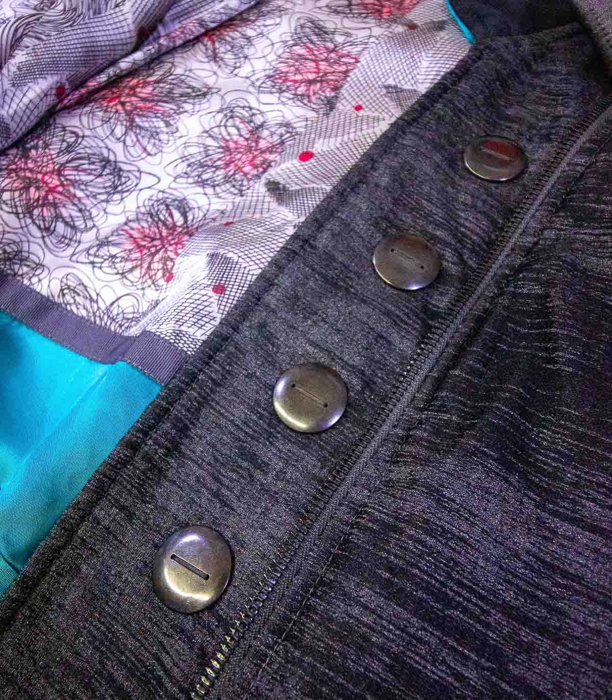 Veste samourai oversize KENZO défilé - Boutons