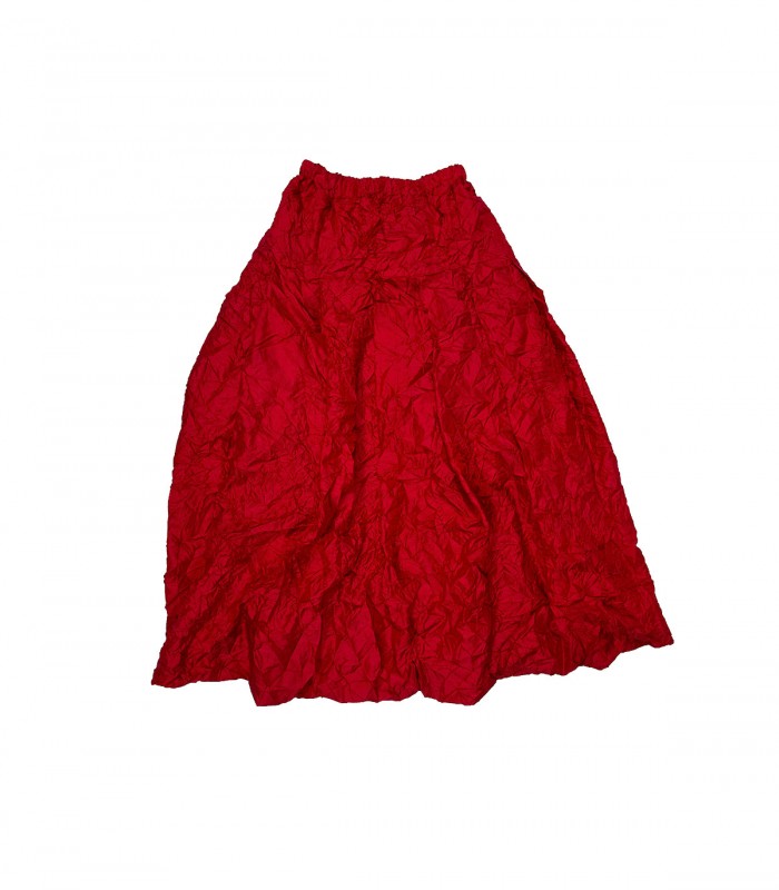 Crinkle effect skirt ISSEY MIYAKE - Back