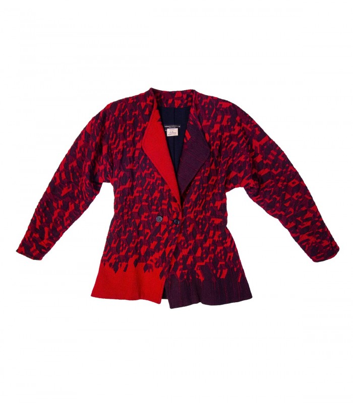 Veste jacquard JUNKO KOSHINO - Face