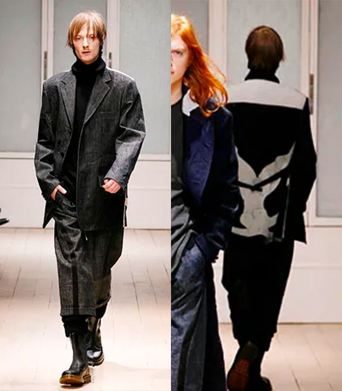 Wool yoke jacket Yohji Yamamoto - FW2007 - Size M