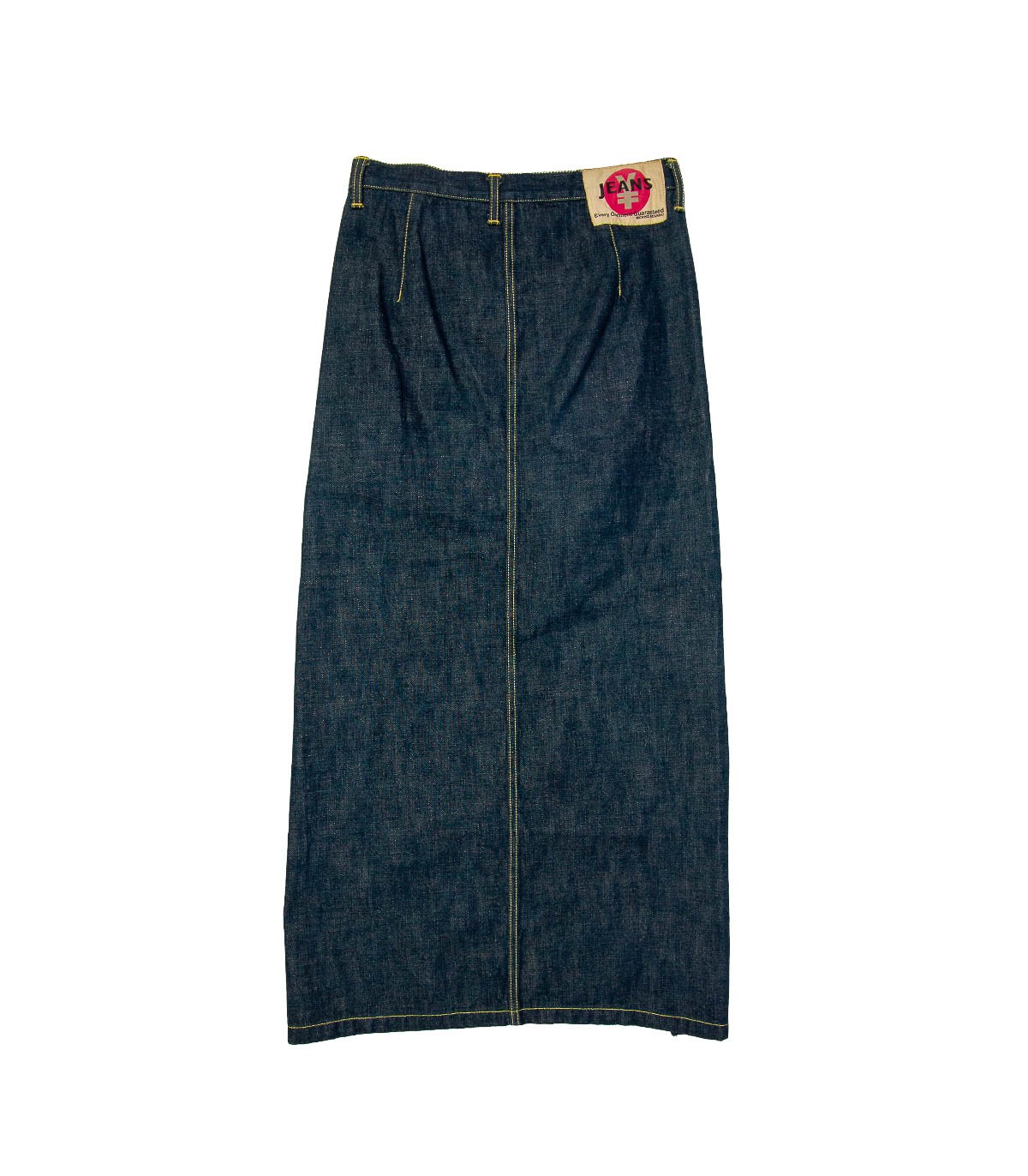 Jupe denim asymétrique MICHIKO KOSHINO - Dos