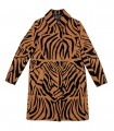 kolor "zebra" pattern coat - Size M