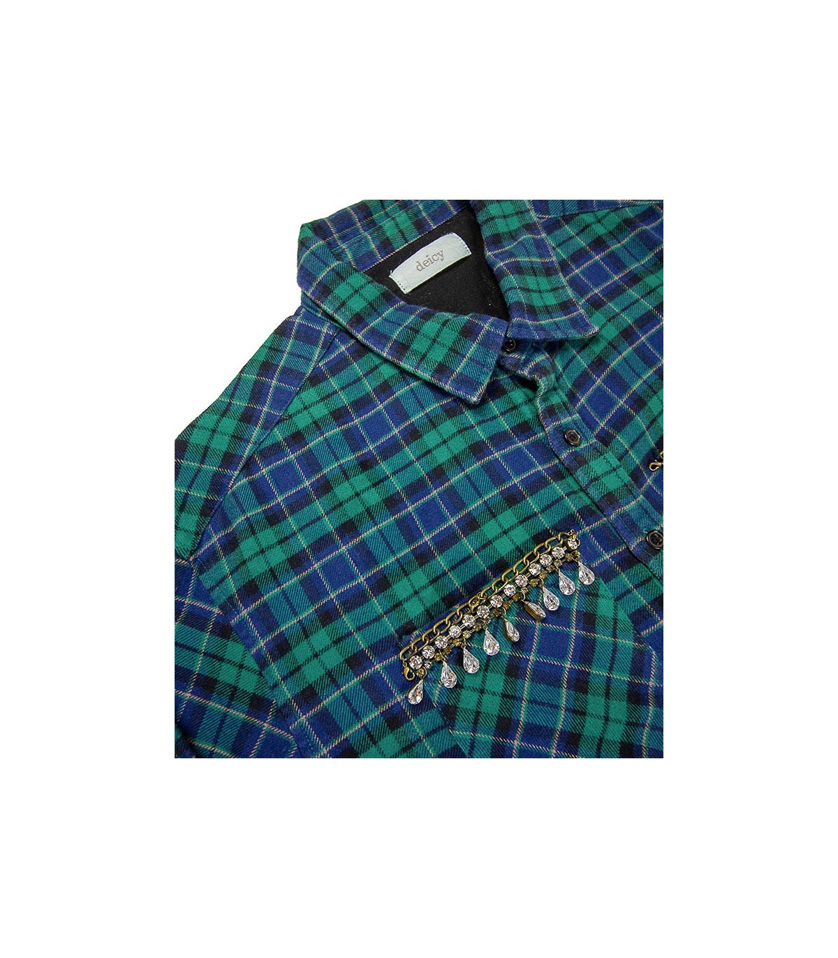 Chemise à carreaux deicy