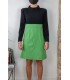 Robe bicolore multimatière - Taille 34 (FR)