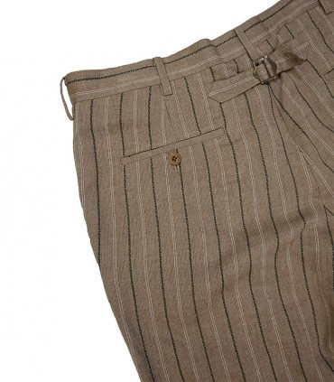 Pantalon à martingale Yohji Yamamoto