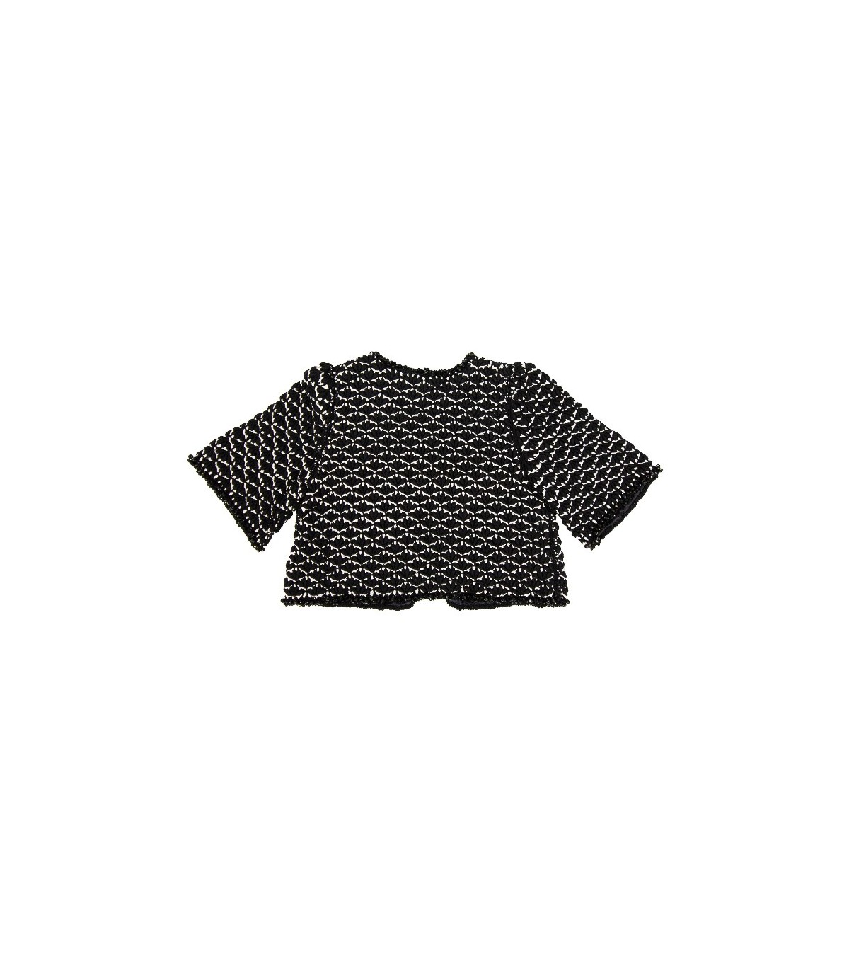 Boléro brodé avec sequins KENZO défilé